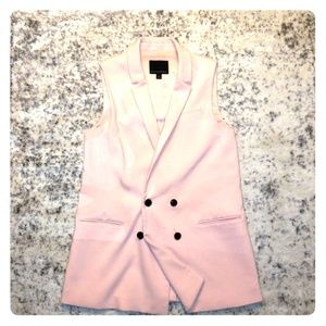Banana Republic Pink Blazer Vest